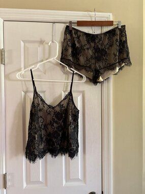 Pajama Set Lingerie Lace Medium